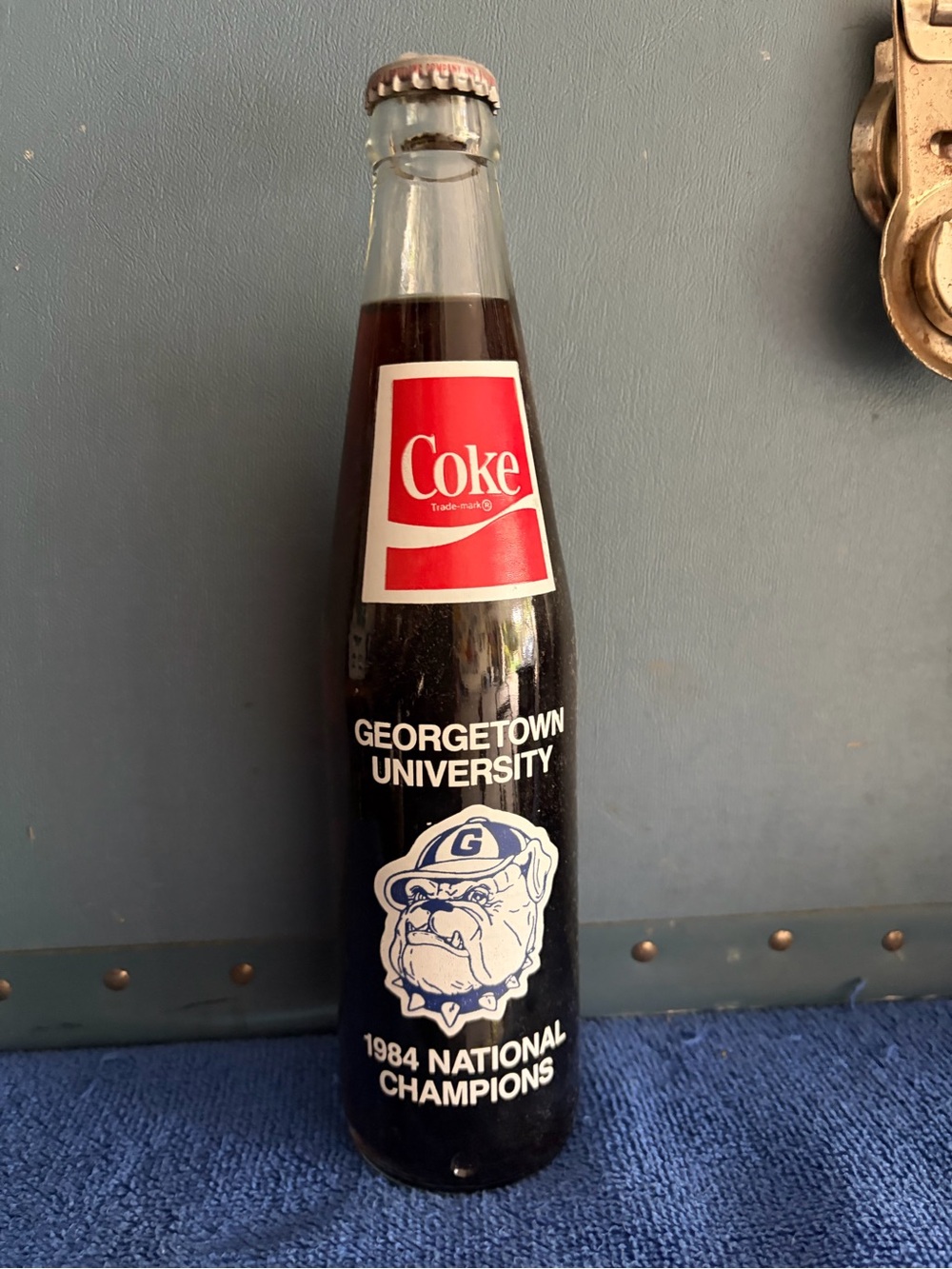Georgetown University 1984 Commemorative Bottle - Black